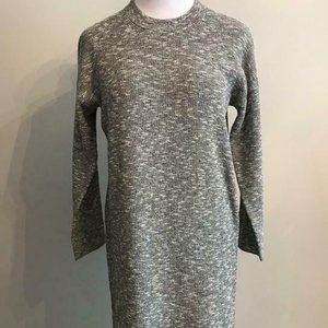 Madewell Gray Long Sleeve Dress